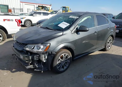 2017 Chevrolet Sonic Lt Auto из США, поврежденный, VIN 1G1JD5SH2H4162038